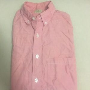 J crew Shirt Salmon Pink Men XS or Boys Large